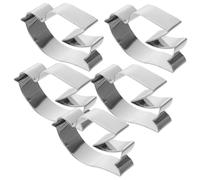 Alipis 5 Pièces Emporte-pièce Pigeon Emporte-pièce Oiseau Biscuits Biscuit Aux Pigeons Feuille De Vigne Emporte-pièces D'halloween Biscuit Aux Feuilles Mini Acier Inoxydable Silver