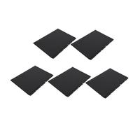 Alipis 5 pièces Intercalaires Noir Onglets Réutilisables pour Classeur Séparateurs Papier Index pour Notepad Organisation de Pages et Classeurs