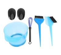 Alipis 5 pièces Kit Coiffure Teinture Cheveux Bleu Outils Pratiques pour Coloration Maison et Salon Ensemble Portable pour Teinture DIY Accessoires Durables et Lavables