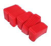 Alipis 5 pièces Lot de Patins Caoutchouc Antidérapants pour Échelle Protection Glisse et Usure Installation Rapide sans Outils Adaptés à Divers Modèles Échelles