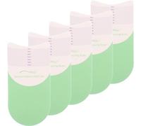 Alipis 5 Pièces Outil de Mesure pour Extensions de Cils Règle de Courbure des Cils Plastique et Papier Vert Clair Salon de Beauté et Usage Personnel