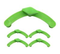 Alipis 5 Pièces Pince à Branches d'arbre Réglable en Plastique Vert | Contrôle de Hauteur, Entraînement Souple à Faible Stress, Aide à L’absorption Nutritive, pour Tiges Grimpantes