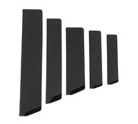 Alipis 5 pièces Set de Protections Lames Couteaux de Cuisine Résistantes à Eau avec Doublure Housses de Protection Multi Usage Domestique et Transport Facile