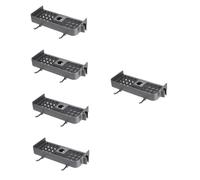 Alipis 5 Pièces Support de Etagere de étagère de Plateau de Titulaire Bar étagère de Rangement d'articles Divers Organisateur de Poteau de Plastique