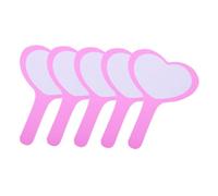 Alipis 5 pièces Tableau Blanc Portable Effaçable à Sec Forme Cœur Pratique pour Notation et Mémo