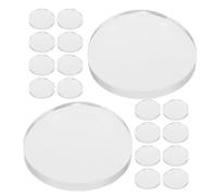 Alipis 50 Pastilles Adhésives en Silicone Souple pour Table en Verre, Protection Antidérapante Transparente, Lot de 50, Prolongent la Durée de Vie des Meubles, pour Salons