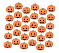 Alipis 50 Perles Miniatures Citrouille en Résine pour Décoration Halloween, Breloques DIY pour Bijoux et Coques de Téléphone, Accessoires Légers Polyvalents pour Artisanat Créatif