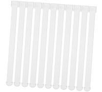 Alipis 50 pièces Accessoires de Stores Verticaux Plastique Plaques de Positionnement et Connecteurs pour Rideaux Fournitures pour Stores Installation Facile pour Hôtels et Bureaux