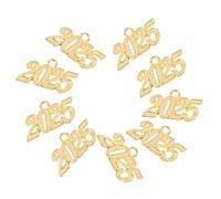 Alipis 50 pièces Breloques Doré pour Bijoux DIY Pendentifs Diplômés Légers et Durables Accessoires Décoratifs pour Colliers Bracelets et Boucles Oreilles