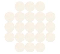 Alipis 50 pièces Éponges Luffa Naturelles pour Visage Gommage Doux Exfoliant Révélant Peau Lumineuse Tampons Réutilisables Fibres Naturelles Beige Convient pour Démaquillage Quotidien et