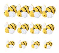 Alipis 50 pièces Mini Abeilles Résine Décoratives pour Accessoires DIY Ornements Attrayants pour Coque de Téléphone Embellissements Créatifs pour Loisirs Manuels