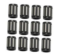 Alipis 50 pièces Roulements à Aiguilles avec Cage Assemblée Noir Palier à Faible Section pour Charges Dynamiques Élevées et Espaces Restreints