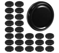 Alipis 50pcs Couvercle Pot Yaourt 66mm - Capsule Twist Off pour Bocal Le Parfait et Pot Mason - Couvercles Métal de Remplacement Hermétiques pour Confiture Conservation Alimentaire et Conserves Maiso