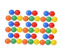 Alipis 50pièces Lot de Boules Rondes pour Loterie Et Jeux De Fête Petites Boules à Ouvrir pour Tirage Au Sort Et Événements