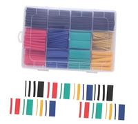 Alipis 530 pièces Kit Tubes Thermorétractables Polyoléfine pour Isolation Électrique Gaine de Câble Colorée Protection et Réparation des Fils Souples Usage Intérieur et Extérieur