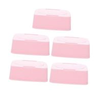 Alipis 5pièces Distributeur de Lingettes pour Garçon Fille avec Couvercle Boîte de Rangement pour Lingettes Compact et Portable pour Voyages et Sorties