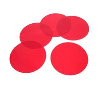 Alipis 5pièces Film Diffuseur De Lumière Filtres De Gel Colorés Transparentes Pour Correction De Couleur Lot Pour Multi-