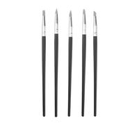 Alipis 5pièces Lot de Pinceaux pour Nail Art Stylos de Modelage Silicone pour Pâte à Modeler et Argile