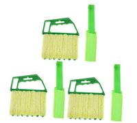 Alipis 6 Pièces Balayage Aveugle De La Poussière 7 Doigts Nettoyage Des Rails De Fenêtre Brosse Plumeau Store Fenêtre Dépoussiéreur De Climatiseur Abdos La Fenêtre Brosse Pour Climatiseur