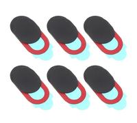 Alipis 6 Pièces Cache Webcam Ovale ABS pour Téléphone et Ordinateur Portable, Protection Vie Privée pour Utilisateurs Attentifs la Sécurité, Adapté à L'utilisation sur Tablettes