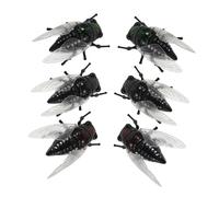 Alipis 6 Pièces Cicada Models Set Realistic Insect Sculpture Educational Toy For Science Learning And Garden Decor With Windup Movement For Motor Skills Development
