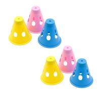 Alipis 6 Pièces Couvre-Clous de Tente D’Avertissement Extérieur PE, Lot