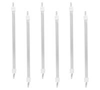Alipis 6 Pièces Élément Chauffant Infrarouge en Quartz pour Radiateur D'appoint Blanc, Performance Solide et Chauffage Stable, pour Bureau Intérieur