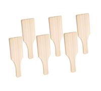 Alipis 6 pièces Outils de Modelage Argile Bois Pagaies de Sculpture Polyvalentes pour Poterie DIY Légères et Compactes Outils de Modelage Pâte Modeler pour Création Manuelle