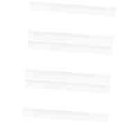 Alipis 6 Pièces Poêle Gap Bande Remplissage D'espace De Four Bande D'étanchéité Pour Mur De Bouche-trou Remplisseur D'espace De Compteur Garde D'écart De Poêle Gel De Silice