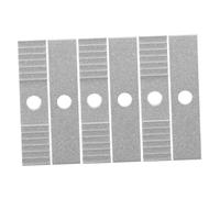 Alipis 6 pièces Printer Timing Belt Aluminum Clamp Fixing Blocks Stable Printing Accessories Compatible With Various Models