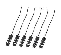 Alipis 6 pièces Set de Clips Attache Aileron pour Planche de Surf Adaptateurs Durables pour Fixation Sécurisée des Ailerons sur Paddle et Planches Longues Résistance à Eau Douce