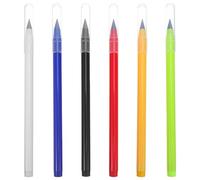 Alipis 6 Pièces Set de Crayons Éternels Multicolores Non-taillables Réutilisables avec Système Rechargeable Pack de Crayons de Couleur Vrac pour École et Bureau