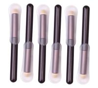 Alipis 6 pièces Set de Éponges Fond de Teint Visage Applicateurs Poudre et Correcteur Légers Manche Confortable pour Maquillage Liquide et Poudre Usage Familial et Partage