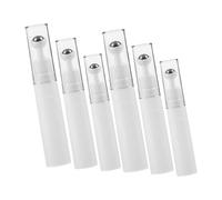 Alipis 6 pièces Set de Flacons Roll Huiles Essentielles Bouteille Vide de Voyage Compacte pour Crème Yeux Applicateur Massage Anti-poches Portable pour Soins Déplacement
