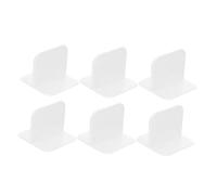 Alipis 6 Pièces Stabilisateur de Parc Glisse pour Lot de Clips de Fixation pour Sécuriser Parc Support Mural Accessoires de Protection pour Votre Intérieures
