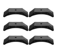 Alipis 6 pièces Support Haltères Plastique Rack de Rangement Robuste pour Haltères Accessoires Fitness Résistants et Pratiques Stand Multifonction pour Équipement de Musculation