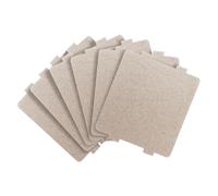 Alipis 6pièces Couverture De Guide-ondes Pour Micro-ondes Plaque Mica Résistante à Haute Température Protection Isolation Thermique Pour Four Micro-ondes Accessoire De Remplacement