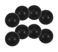 Alipis 8 Pcs Têtes de Maillet de Tambour en Caoutchouc Noir, Accessoires de Baguettes de Batterie, Faciles à Utiliser, Prise en Main Confortable, pour Professionnels et Étudiants,
