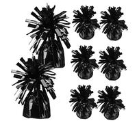 Alipis 8 Pièces Ballon Suspendu Poids De Ballon De Fête Poids Pour Ballons Faveurs De Fête Faveur Du Festival Noir L'animal De Compagnie