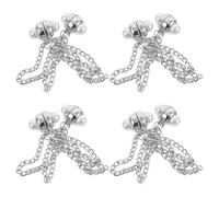 Alipis 8 Pièces Lot De Pinces Magnétiques Pour Vêtements Avec Chaînette Pinces Magnétiques Pour Ourlet De Pantalon Et Boutons Attache Pour Revers