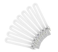 Alipis 8 pièces Tubes de Remplacement pour Lampe UV pour Manucure Tube de Lumière Nail Polish Lamp Danger pour Usage Professionnel et Domestique