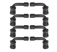 Alipis 8 pièces Valve Tubeless Angulé pour Pneu Scooter Moto Voiture ATV Kit Remplacement et Résistant Aux Intempéries Installation Facile