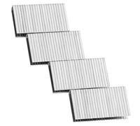Alipis 80 Pièces Agrafe de Remplacement pour Volet 1,6cm en Fer, Argenté | Restaure la Fonction D'inclinaison, Compatible Tige, pour Volets et Persiennes, Usage Bricolage