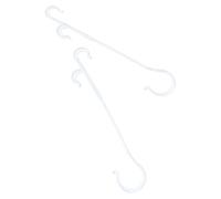 Alipis 850 Pièces Crochet de Support pour Plantes, Nylon Blanc | Serrage et Jardin, Fixation des Tiges, Contrôle de Croissance, Gain de Temps, Lot pour Légumes