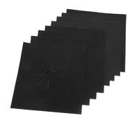 Alipis 8pièces Couvercle Protège-brûleur pour Cuisinière à Gaz Antiadhésif Et Réutilisable Lot de Protections pour Plaques De Cuisson