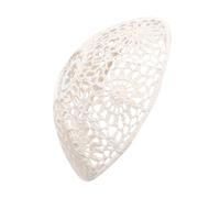 Alipis Abat-jour en Corde de Coton Tissé la Main Style Bohème Rustique Beige, Résistant et Adapté pour Salon et Café Douille E27, Design Simple et Naturel