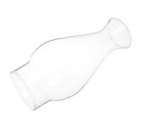 Alipis Abat-Jour en Verre Soufflé Artisanal pour Lampe à Pétrole Cache-Phare Rétro en Verre Décoratif Abat-Jour pour Lampe à Huile Protection Coupe-Vent Accessoire Décoration