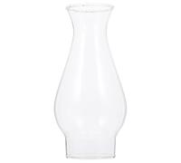 Alipis Abat-Jour en Verre Soufflé pour Lampe à Huile Cache-Phare à Huile Rétro Abat-Jour en Verre Artisanal Décoratif Compatible Petite Lampe à Pétrole Protection et Éclairage