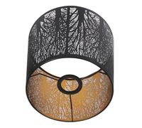 Alipis Abat-jour Métal Forgé à Clipser avec Motif Forêt Vintage Diffuseur de Lumière Douce pour Lampe de Table Lampadaire Mural et Sol Remplacement Décoratif Living