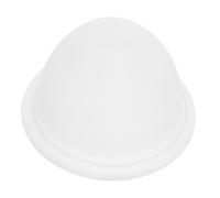 Alipis Abat-jour Surface Lisse et Décorative Suspendre en Verre Blanc E27 Forme Unique, pour Chambre ou Bureau Moderne